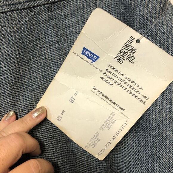 Levis Vintage Bend Over Size 18 NWT Pants - Picture 6 of 7